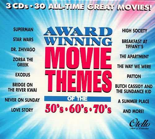 (image for) Award Winning Movie Themes Of The 50s, 60s, 70s (3 Disc Set)