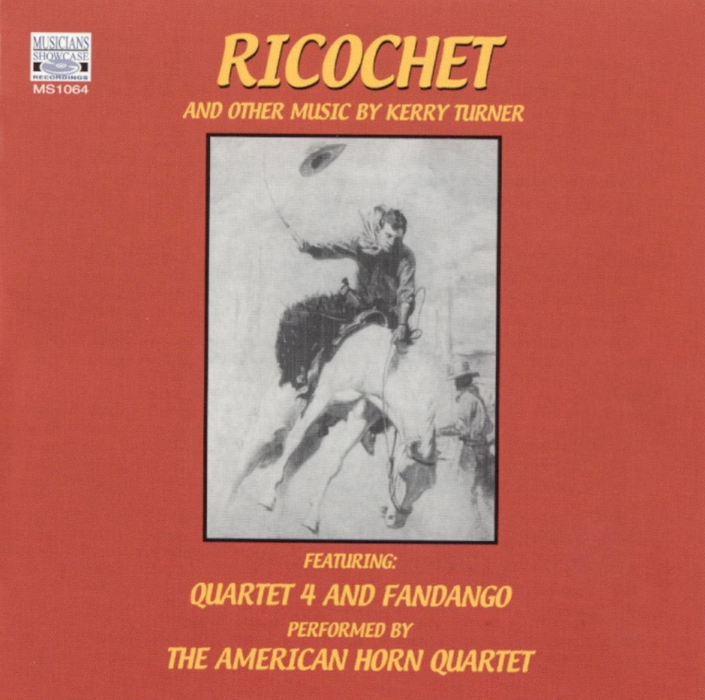 Ricochet And Other Music By Kerry Turner (image for) Ricochet And Other Music By Kerry Turner