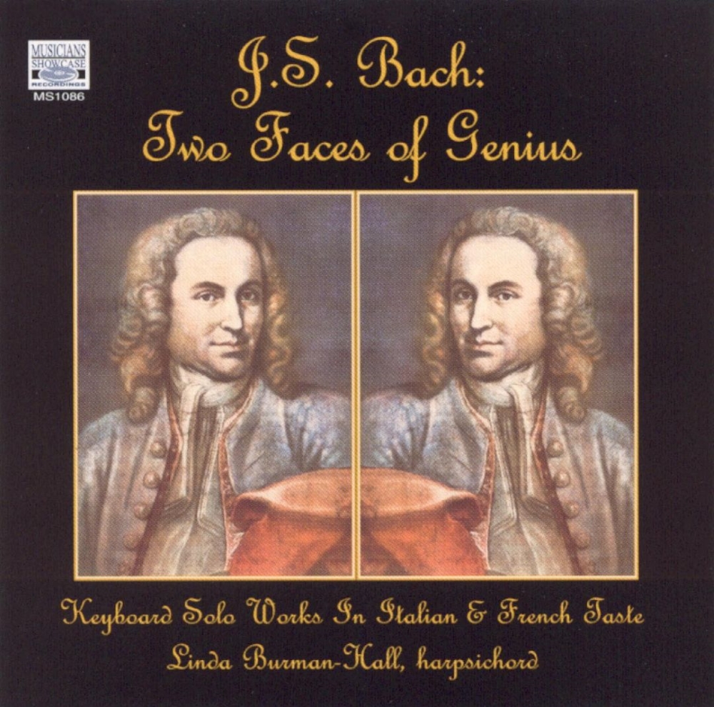 J.S. Bach-Two Faces Of Genius - Keyboard Solo Works In Italian & French Taste (image for) J.S. Bach-Two Faces Of Genius - Keyboard Solo Works In Italian & French Taste