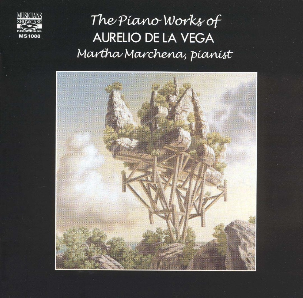 The Piano Works Of Aurelio De La Vega (image for) The Piano Works Of Aurelio De La Vega