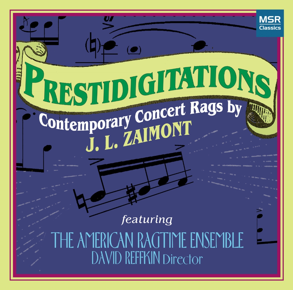 Prestidigitations-Contemporary Concert Rags By J.L. Zaimont (image for) Prestidigitations-Contemporary Concert Rags By J.L. Zaimont