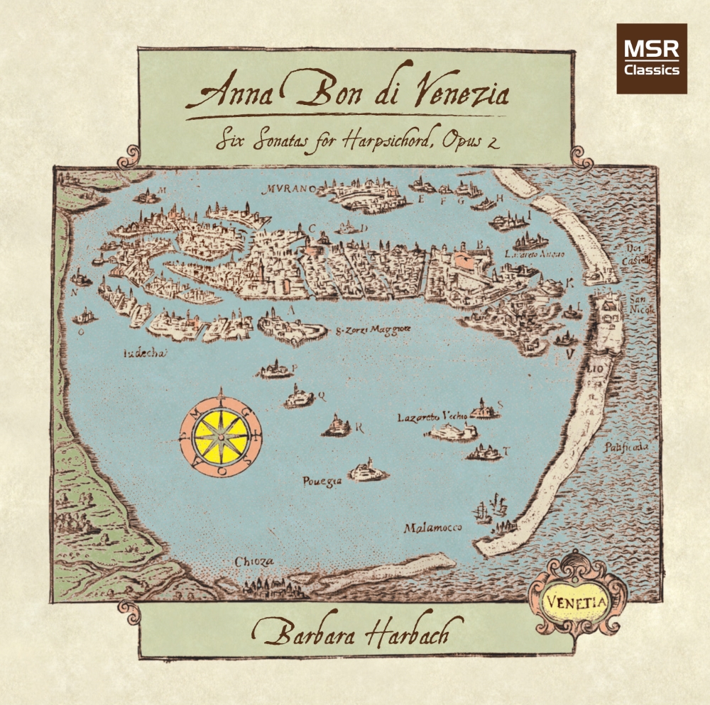 Anna Bon Di Venezia-Six Sonatas For Harpsichord (image for) Anna Bon Di Venezia-Six Sonatas For Harpsichord