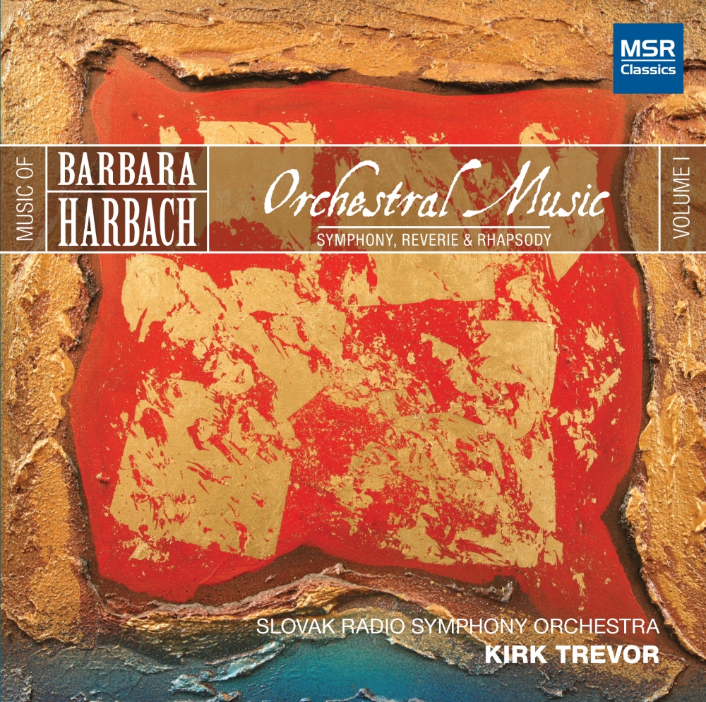 Music Of Barbara Harbach, Vol. 1-Orchestral Music (image for) Music Of Barbara Harbach, Vol. 1-Orchestral Music