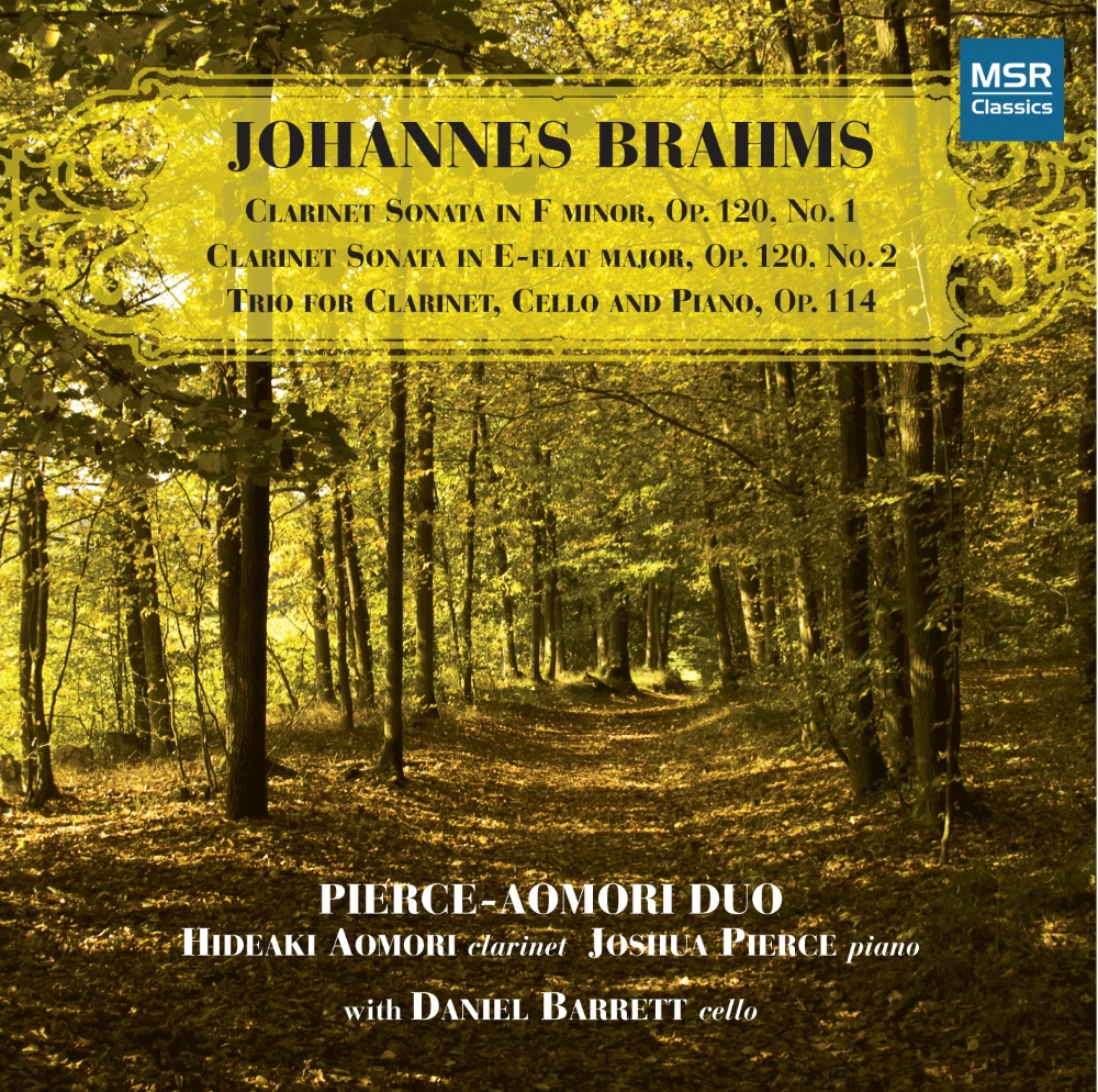 Johan Brahms-Clarinet Sonata In F Minor, Clarinet Sonata In E-Flat Major, Trio For Clarinet, Cello And Piano (image for) Johan Brahms-Clarinet Sonata In F Minor, Clarinet Sonata In E-Flat Major, Trio For Clarinet, Cello And Piano