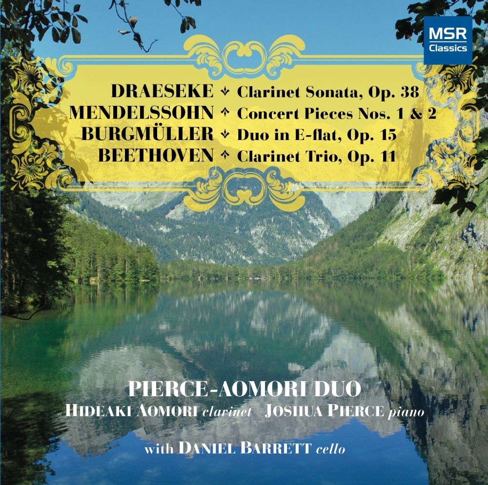 Draeseke-Clarinet Sonata / Mendelssohn-Concert Pieces Nos. 1 & 2 / Burgmüller-Duo In E-Flat / Beethoven-Clarinet Trio (image for) Draeseke-Clarinet Sonata / Mendelssohn-Concert Pieces Nos. 1 & 2 / Burgmüller-Duo In E-Flat / Beethoven-Clarinet Trio