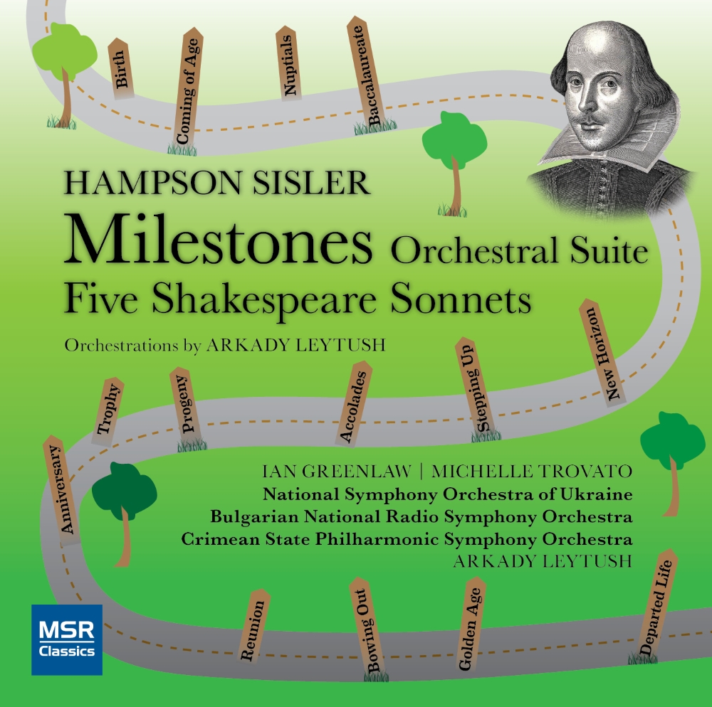 Hampson Sisler-Milestones / Five Shakespeare Sonnets (2 CD) (image for) Hampson Sisler-Milestones / Five Shakespeare Sonnets (2 CD)