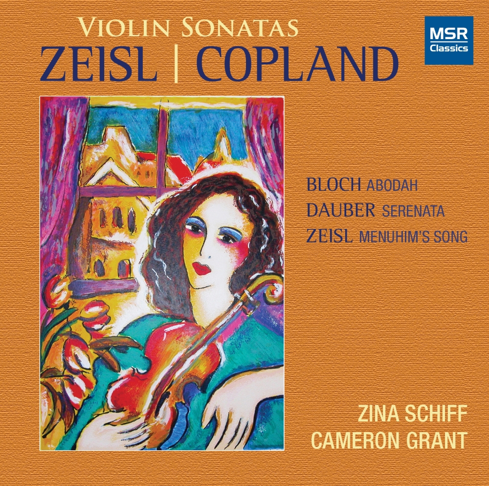 Zeisl, Copland-Violin Sonatas (image for) Zeisl, Copland-Violin Sonatas