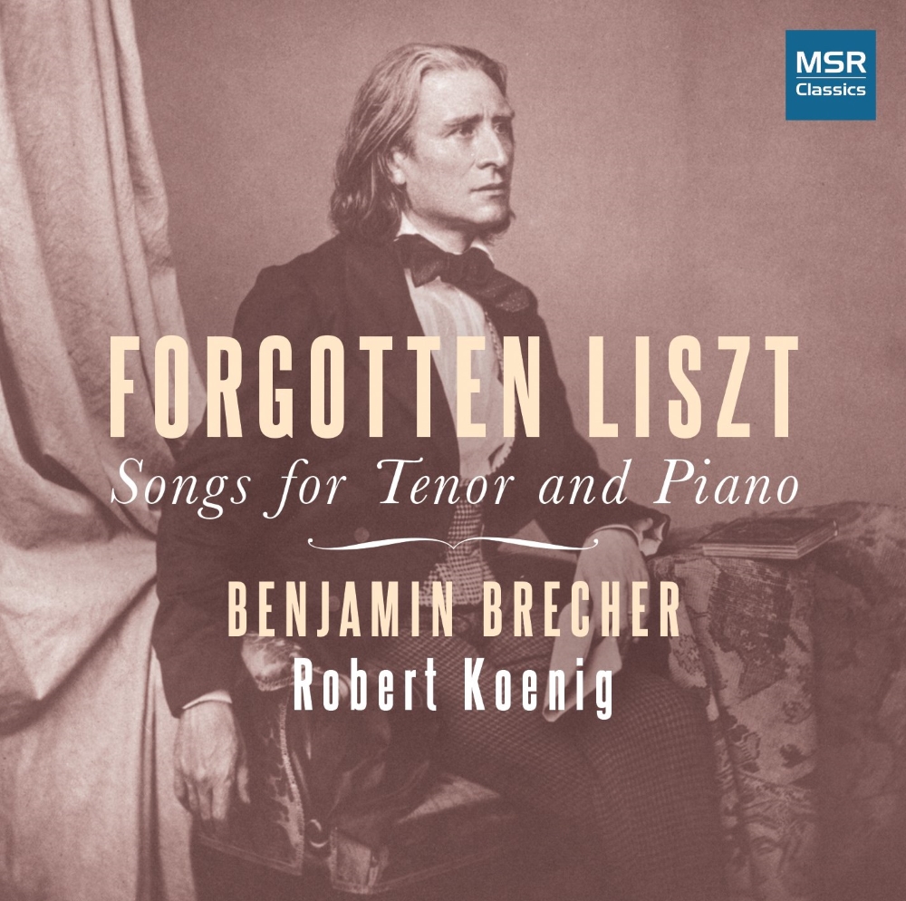 Forgotten Liszt-Songs For Tenor And Piano (image for) Forgotten Liszt-Songs For Tenor And Piano