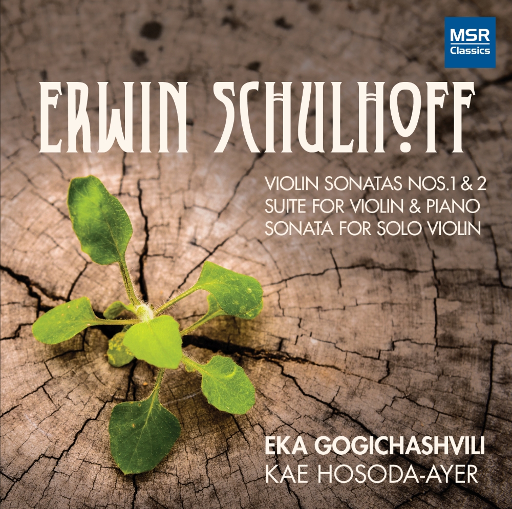 Erwin Schulhoff-Violin Sonatas Nos. 1 & 2, Suite For Violin & Piano, Sonata For Solo Violin (image for) Erwin Schulhoff-Violin Sonatas Nos. 1 & 2, Suite For Violin & Piano, Sonata For Solo Violin