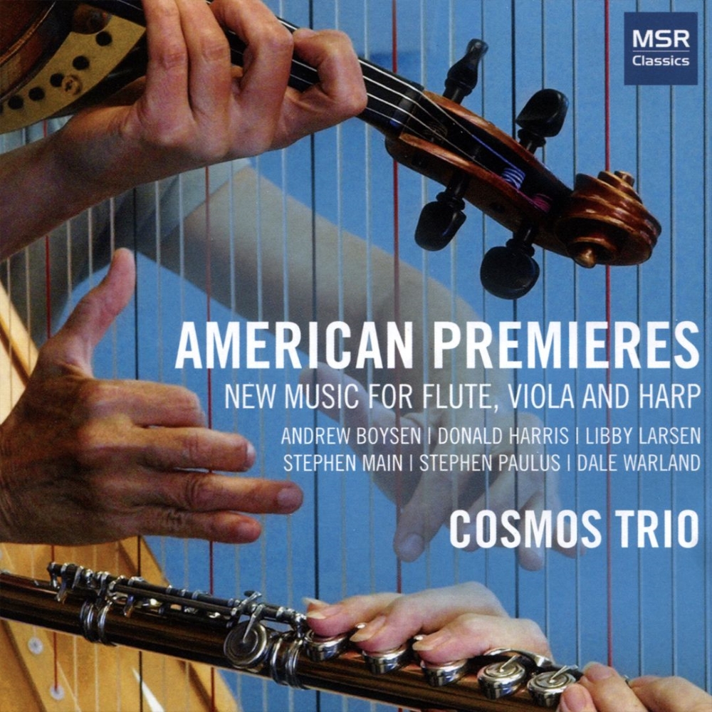 American Premieres-New Music For Flute, Viola And Harp (image for) American Premieres-New Music For Flute, Viola And Harp