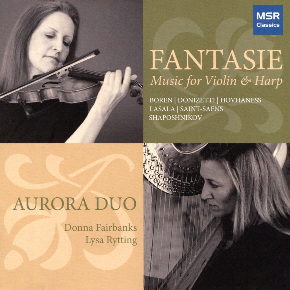 Fantasie-Music For Violin & Harp (image for) Fantasie-Music For Violin & Harp