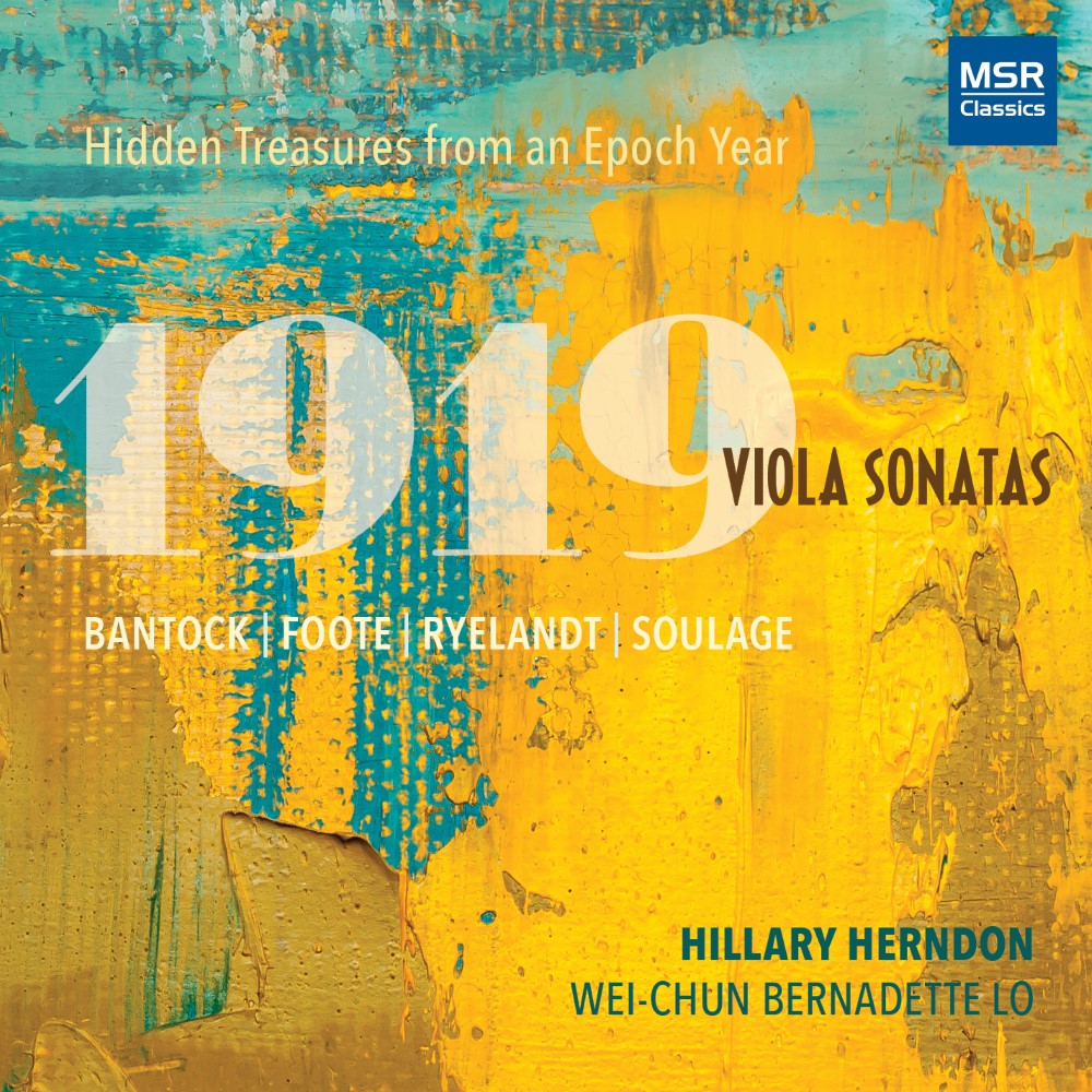 1919 Viola Sonatas (image for) 1919 Viola Sonatas