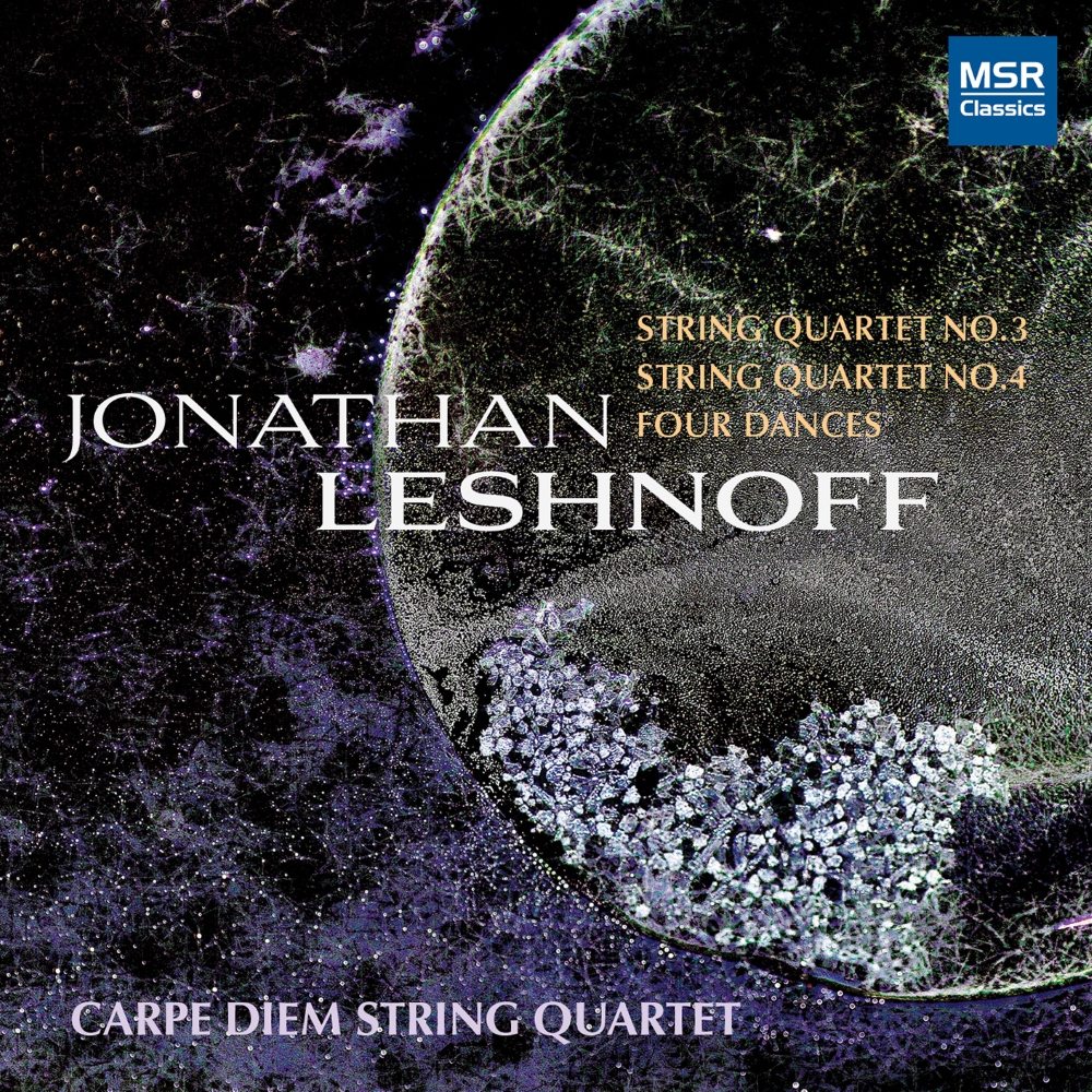 (image for) Jonathan Leshnoff-String Quartet No. 3, String Quartet No. 4, Four Dances