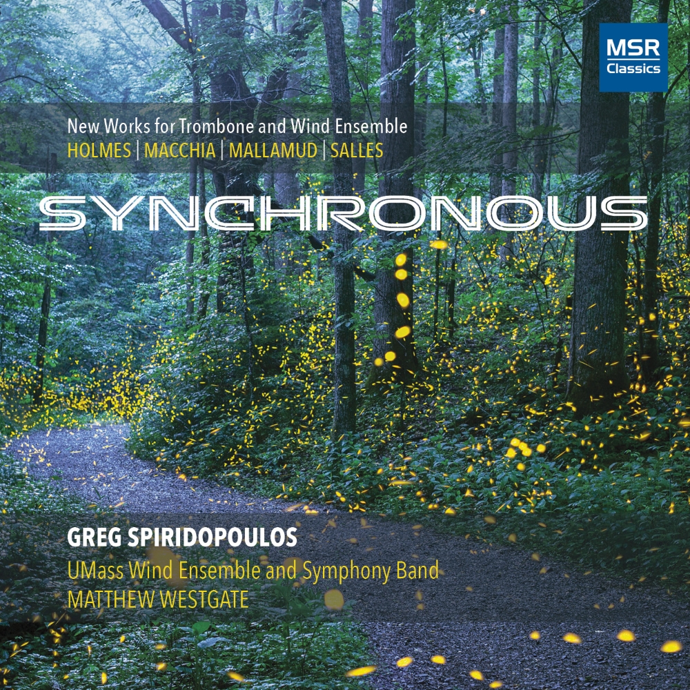 (image for) Synchronous - New Works For Trombone and Wind Ensemble