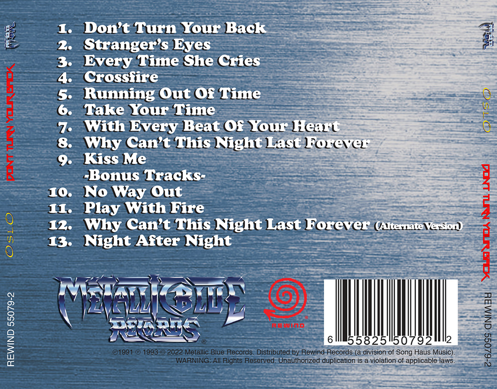 (image for) Don't Turn Your Back