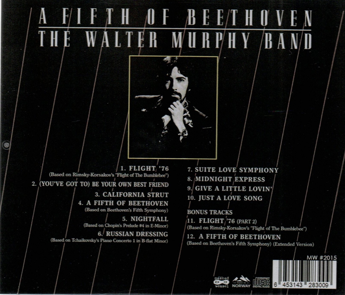 (image for) A Fifth Of Beethoven: Original LP + 2 Bonus Cuts