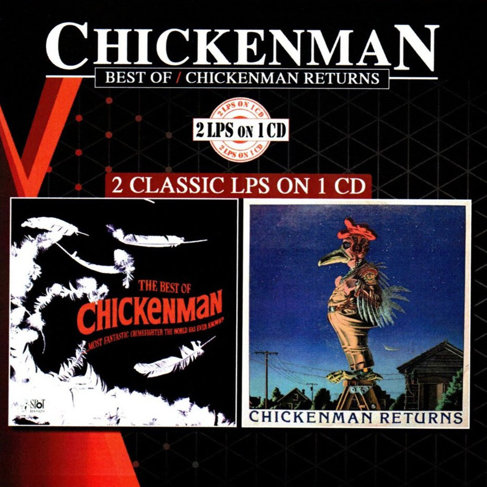 Chickenman: Best of / Chickenman Returns - 2 LPs on 1 CD (image for) Chickenman: Best of / Chickenman Returns - 2 LPs on 1 CD
