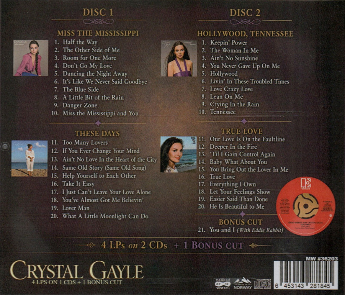 (image for) 4 LPs on 2 CDs + 1 Bonus Cut (2 CD)
