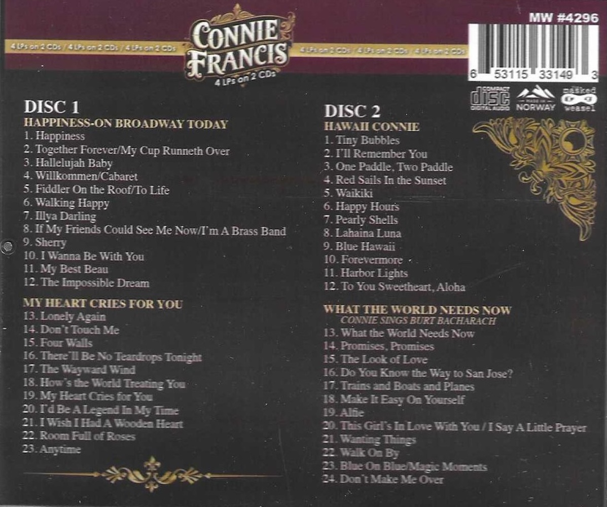 (image for) 4 LPs on 2 CDs (2 CD)