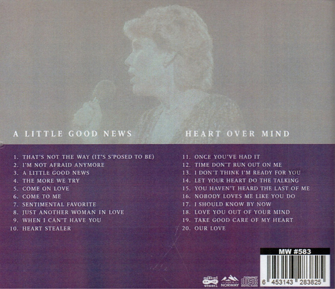 (image for) Anne Murray: The Signature Series - A Little Good News / Heart Over Mind