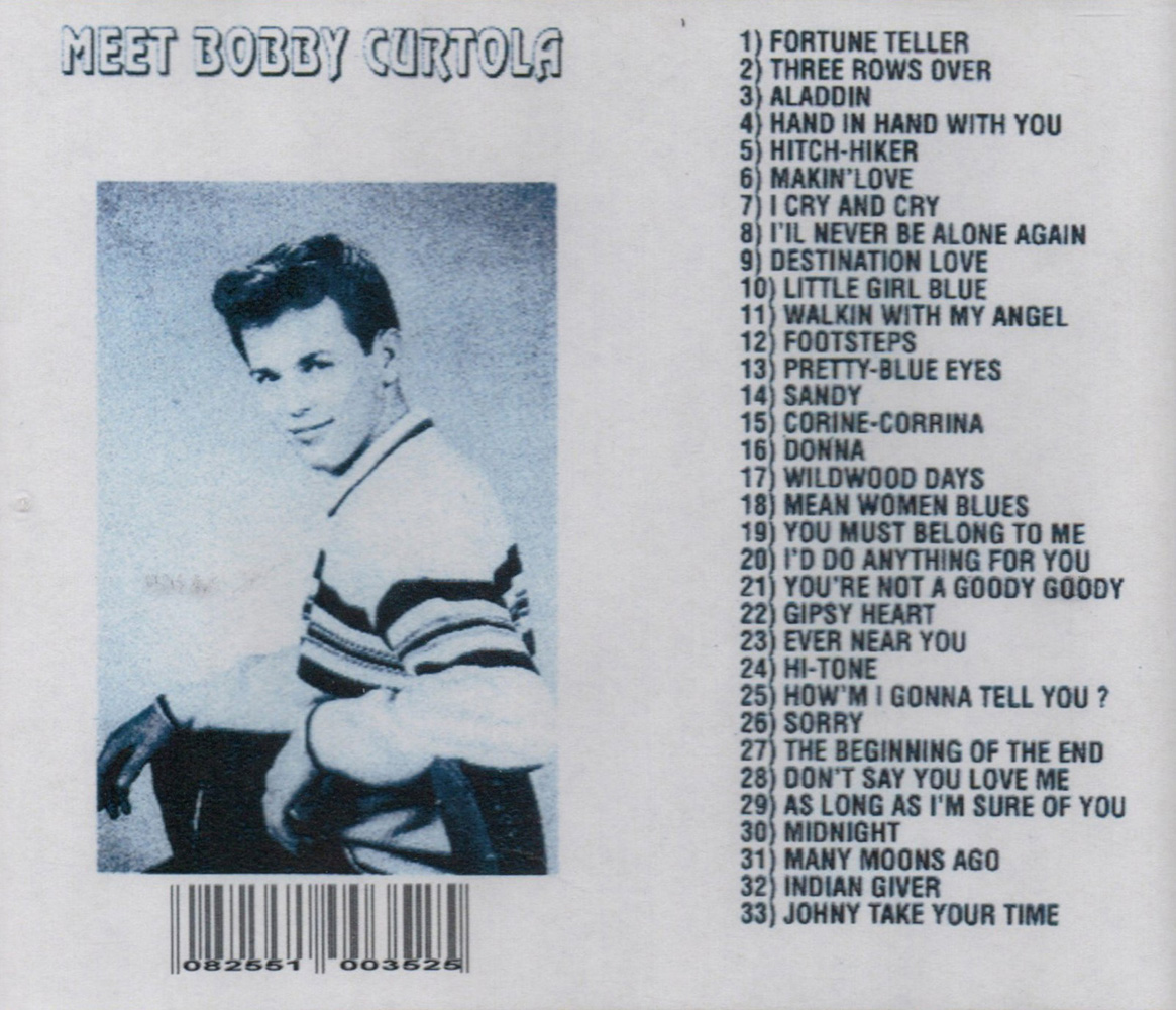 (image for) Meet Bobby Curtola: Mr. Personality