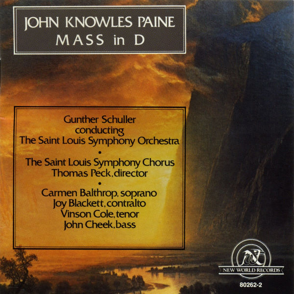 (image for) John Knowles Paine-Mass In D (2 CD)
