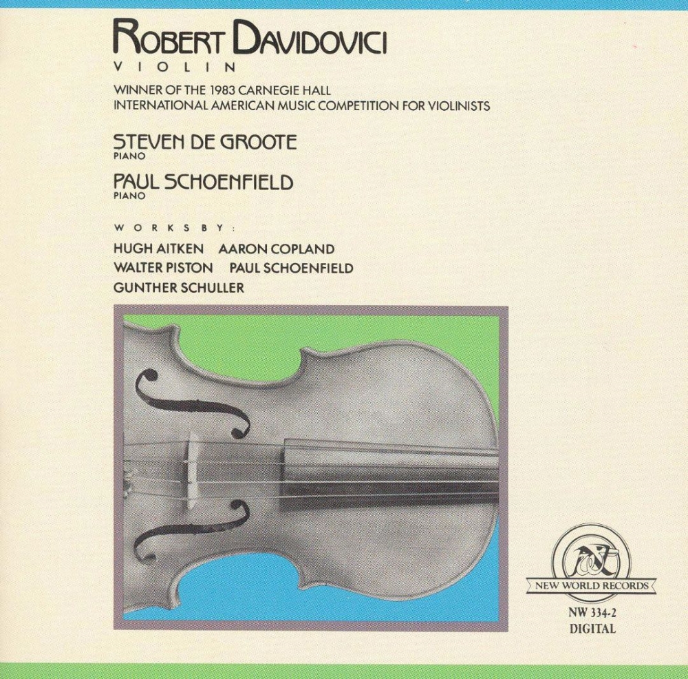 Robert Davidovici, Violin (image for) Robert Davidovici, Violin