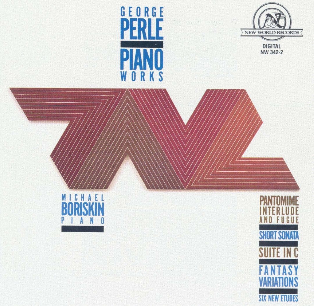 George Perle-Piano Works (image for) George Perle-Piano Works