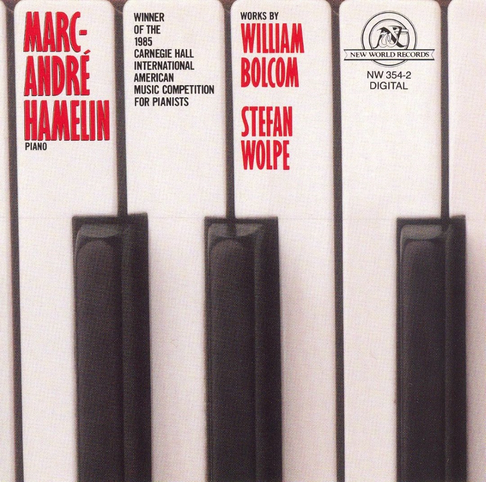 Works By Bolcom And Wolpe (image for) Works By Bolcom And Wolpe