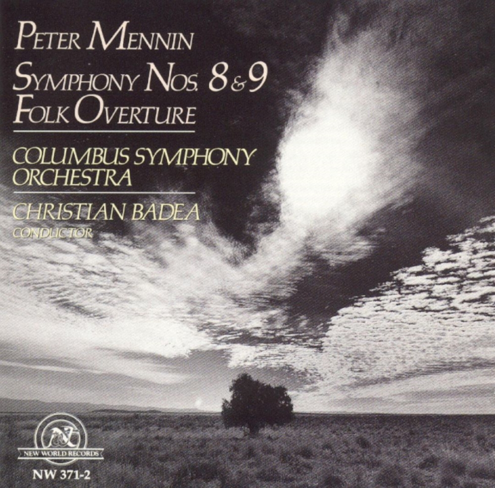 Peter Mennin-Symphony Nos. 8 & 9 / Folk Overture (image for) Peter Mennin-Symphony Nos. 8 & 9 / Folk Overture