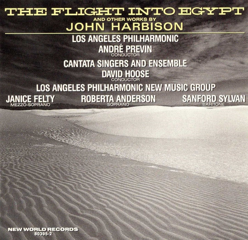 (image for) John Harbison-The Flight Into Egypt / The Natural World / Double Brass Concerto