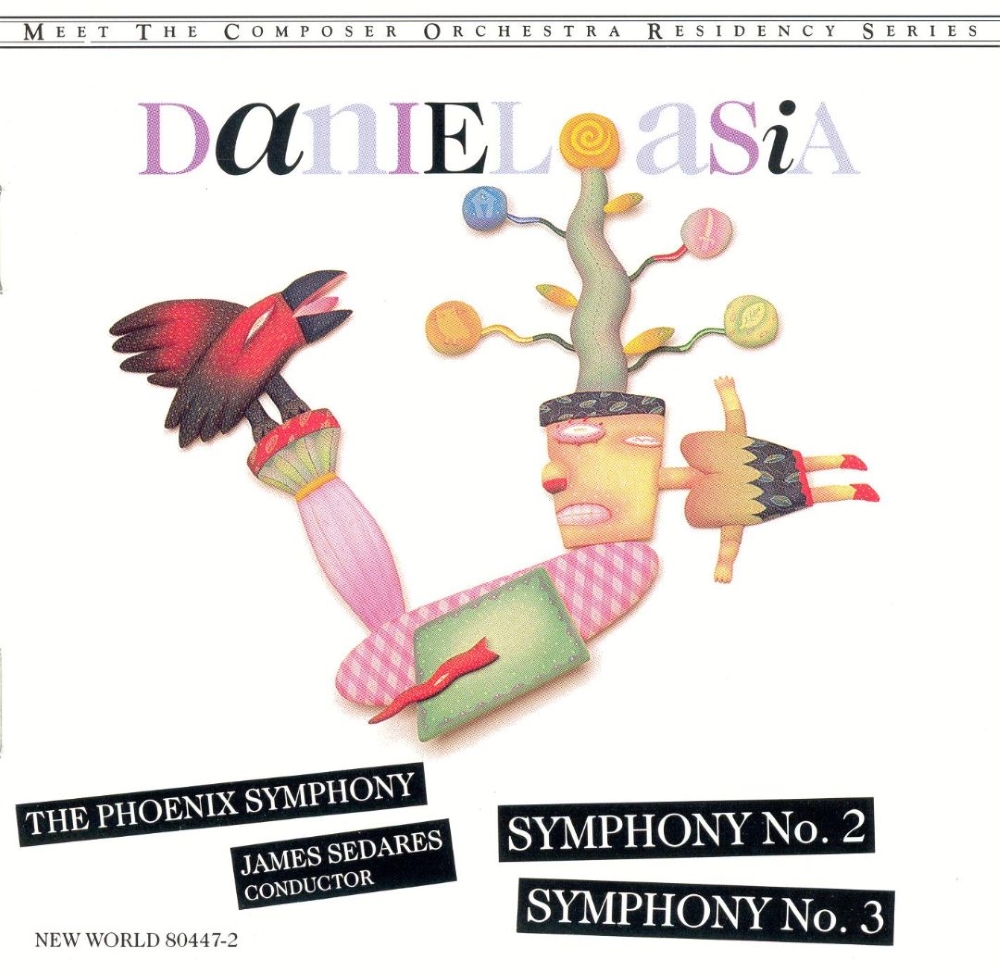 (image for) Daniel Asia-Symphony No. 2, Symphony No. 3