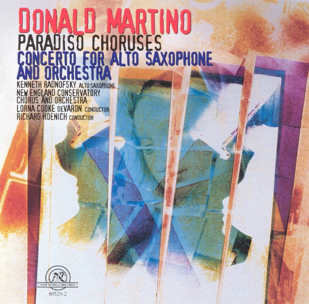 Paradiso Choruses-Concerto For Alto Saxophone And Orchestra (image for) Paradiso Choruses-Concerto For Alto Saxophone And Orchestra
