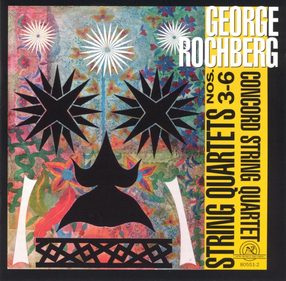 George Rochberg-String Quartets Nos. 3-6 (2 CD) (image for) George Rochberg-String Quartets Nos. 3-6 (2 CD)