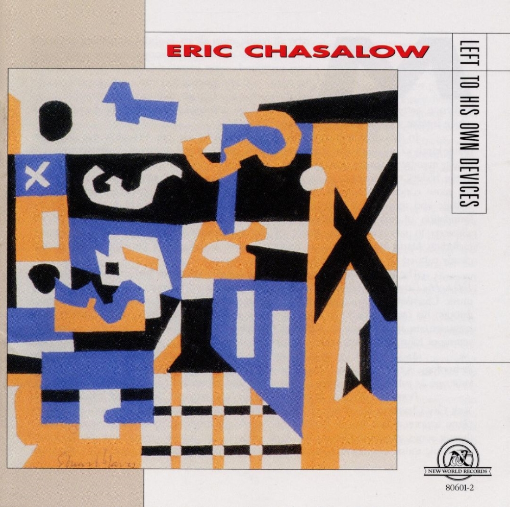 Eric Chasalow-Left To His Own Devices (image for) Eric Chasalow-Left To His Own Devices