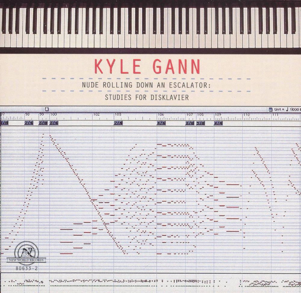 Nude Rolling Down an Escalator-Studies for Disklavier by Kyle Gann (image for) Nude Rolling Down an Escalator-Studies for Disklavier by Kyle Gann