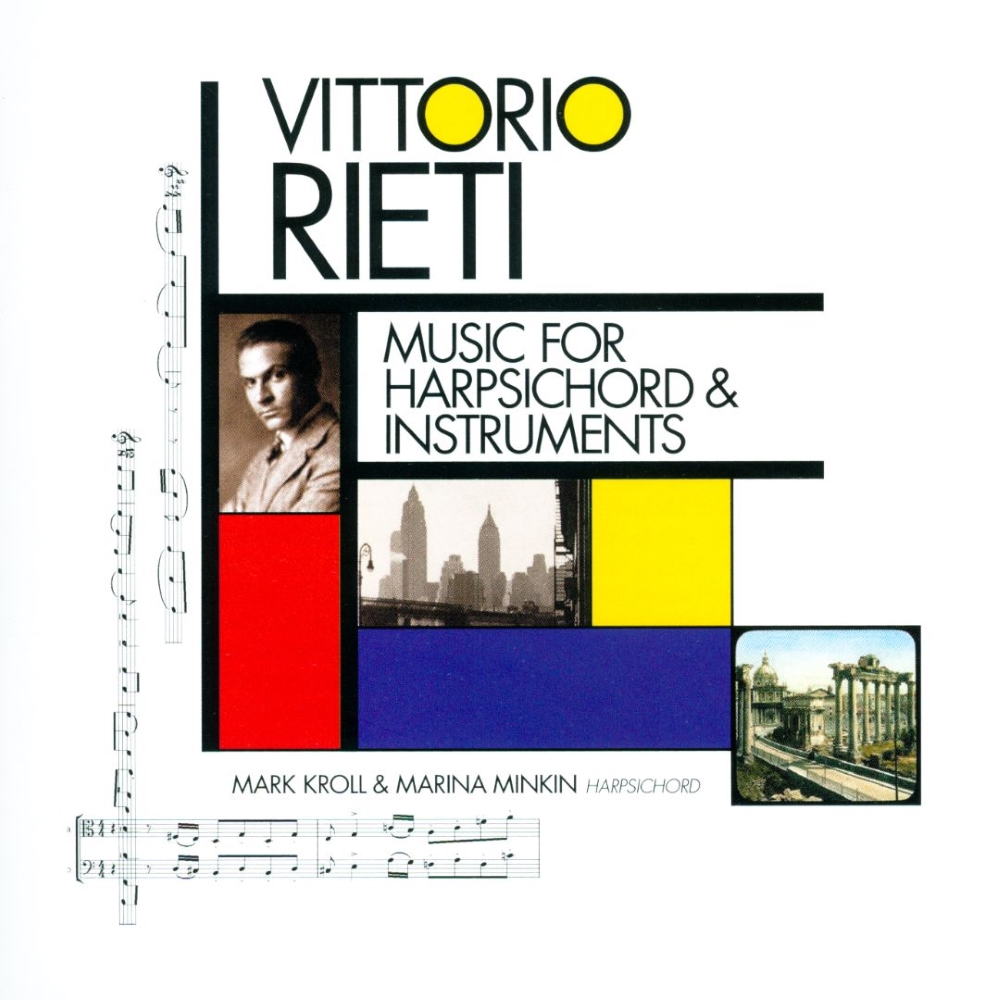 Vittorio Rieti-Music For Harpsichord & Instruments (image for) Vittorio Rieti-Music For Harpsichord & Instruments