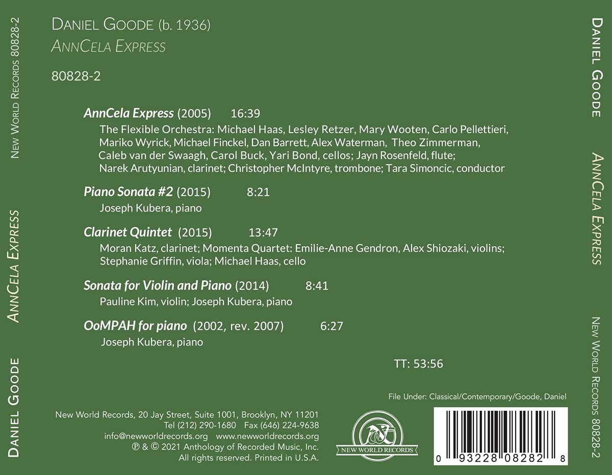 (image for) Daniel Goode-AnnCela Express