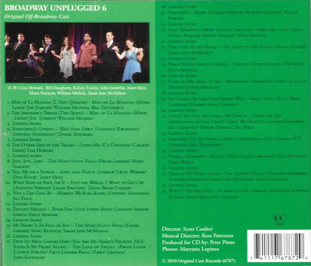 (image for) Broadway Unplugged 6