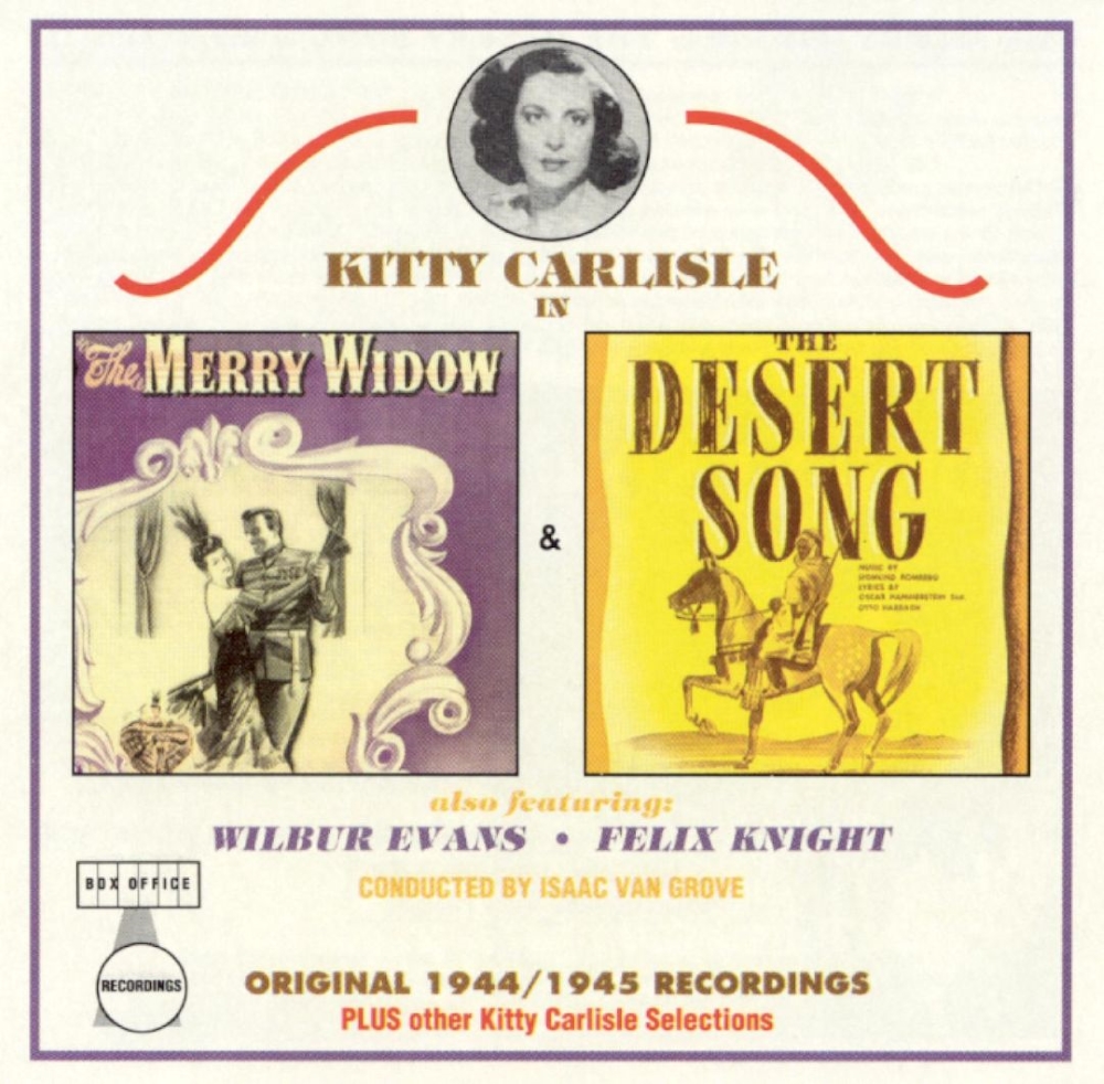 (image for) The Merry Widow & The Desert Song [Original 1944 / 1945 Recordings]