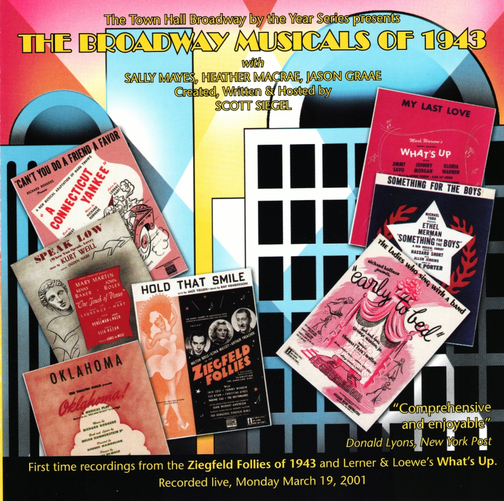 The Broadway Musicals Of 1943 (image for) The Broadway Musicals Of 1943