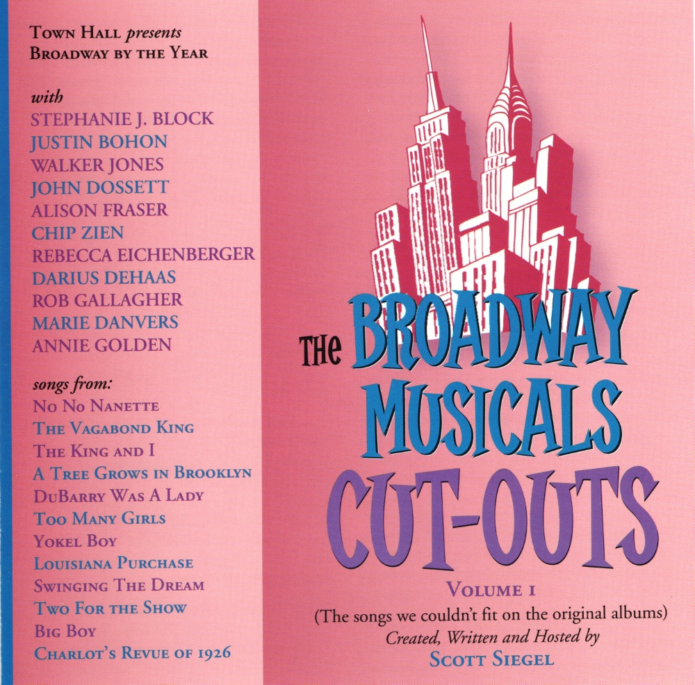 The Broadway Musical Cut-Outs, Volume 1 (image for) The Broadway Musical Cut-Outs, Volume 1