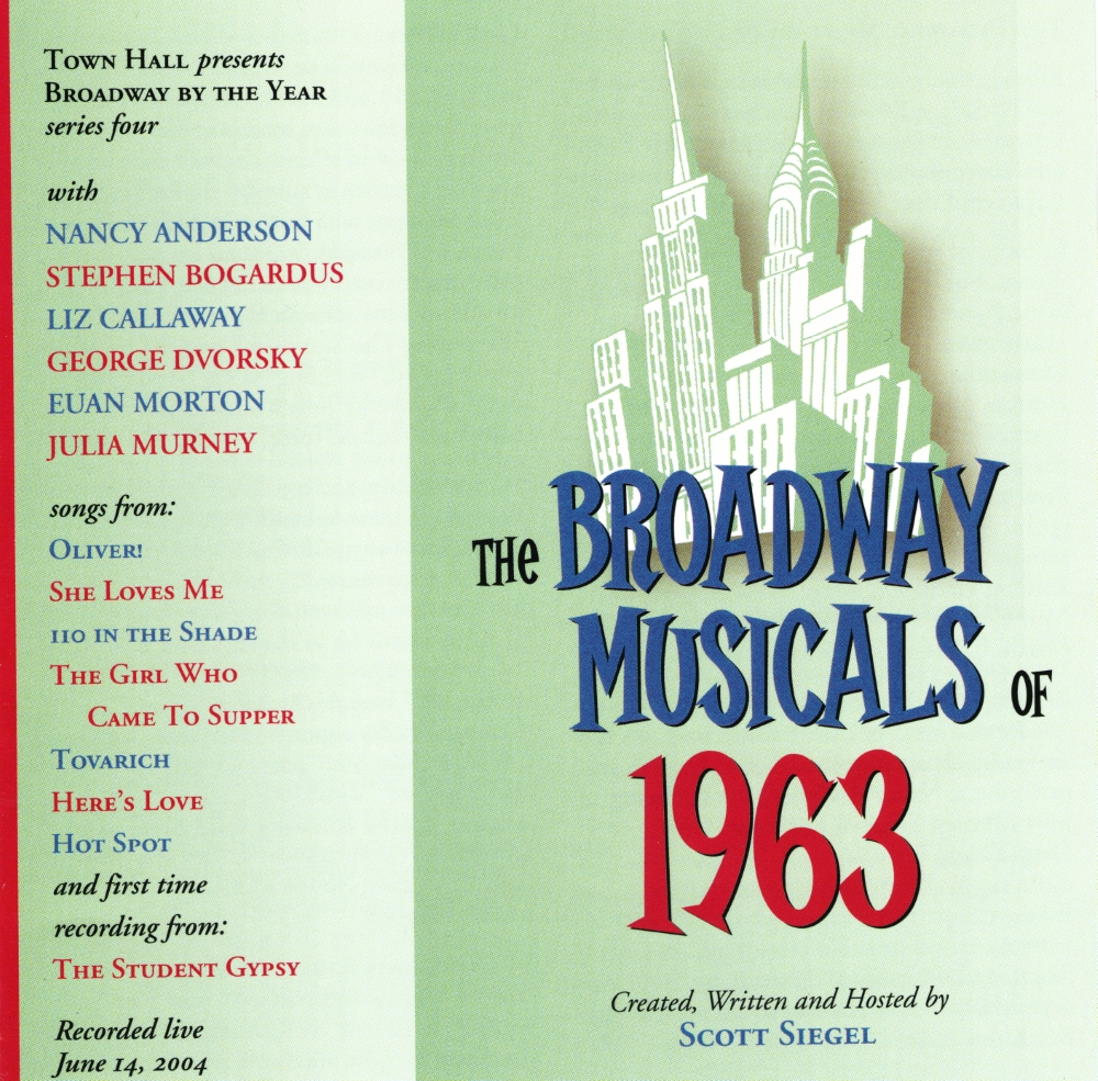 The Broadway Musicals Of 1963 (image for) The Broadway Musicals Of 1963