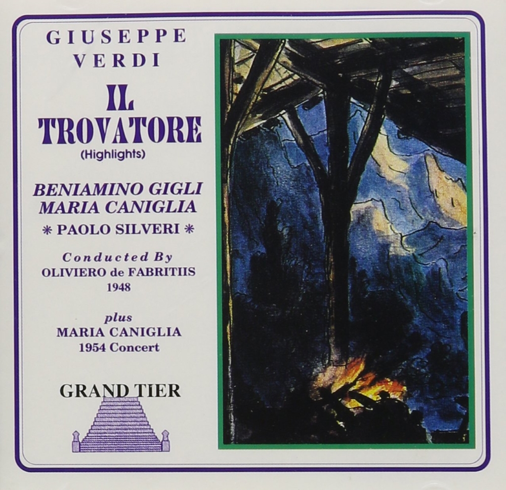 Giuseppe Verdi-Il Trovatore (Highlights) (image for) Giuseppe Verdi-Il Trovatore (Highlights)