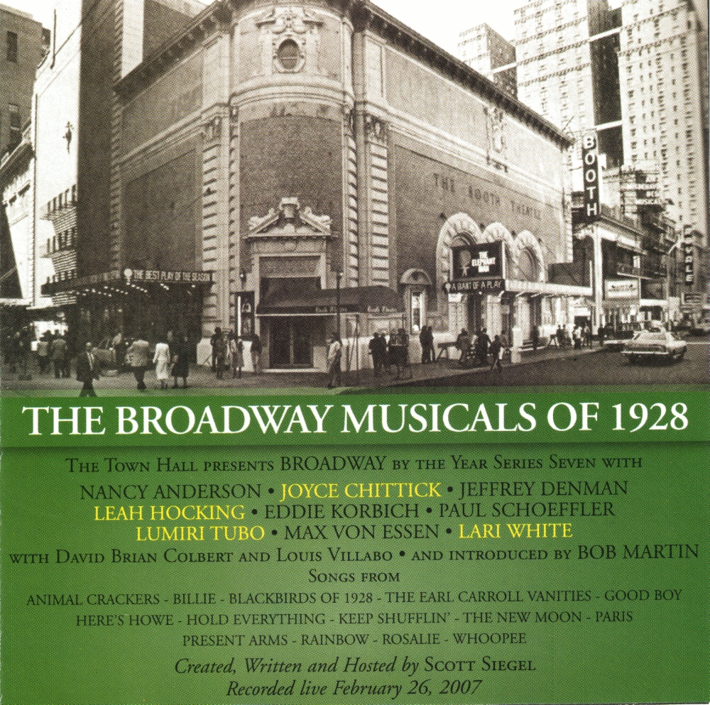 The Broadway Musicals Of 1928 (image for) The Broadway Musicals Of 1928