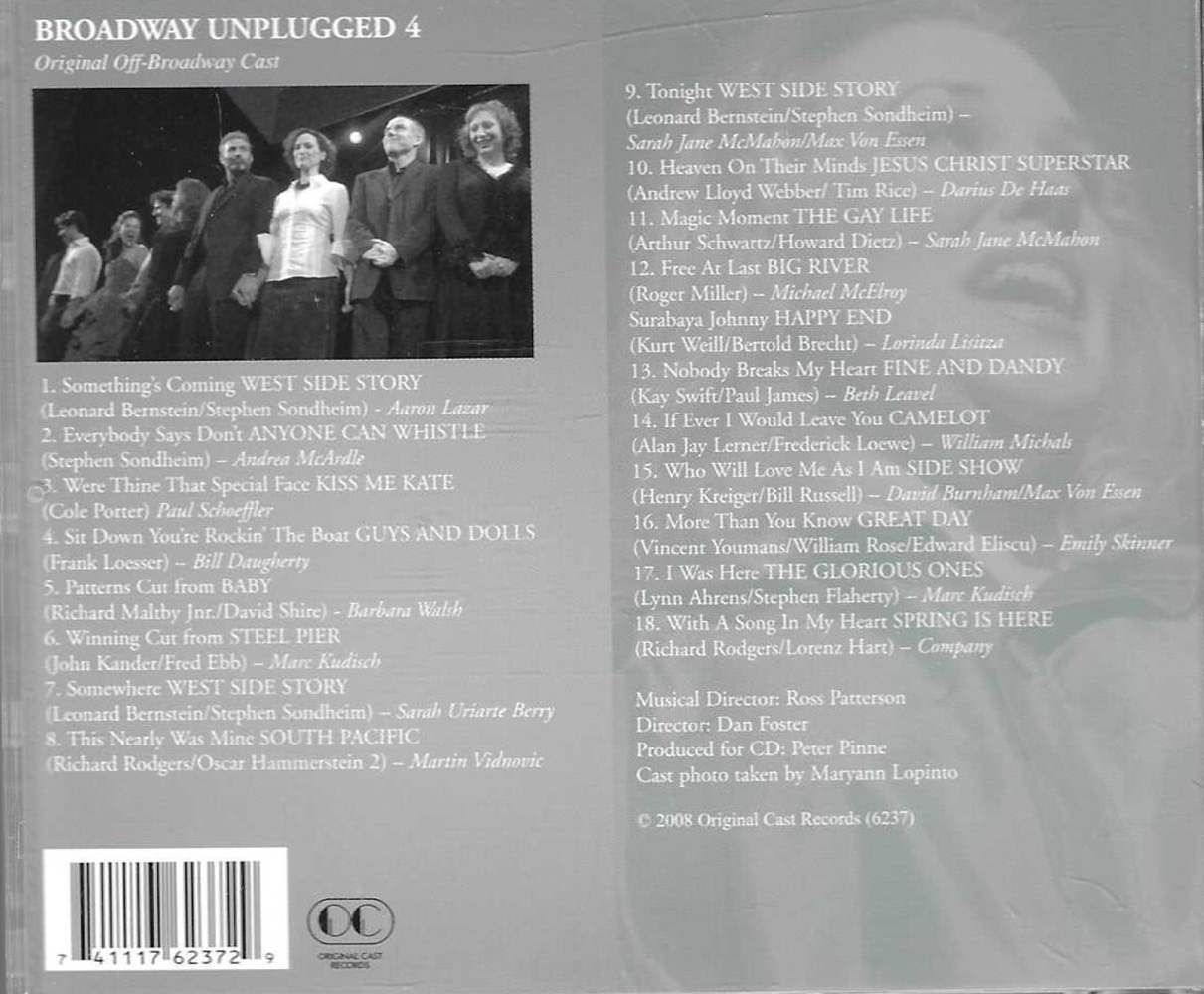 (image for) Broadway Unplugged 4