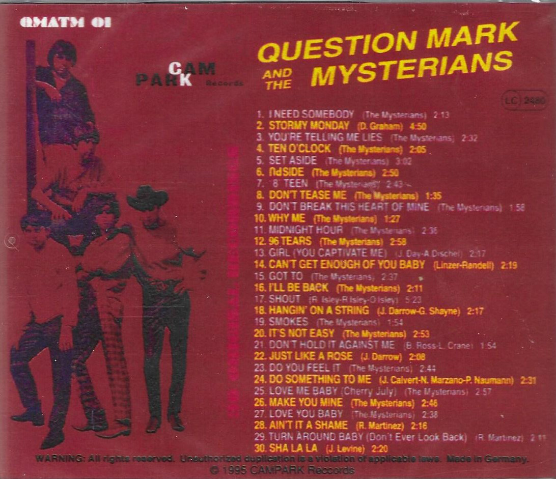 (image for) 96 Tears-30 Original Recordings