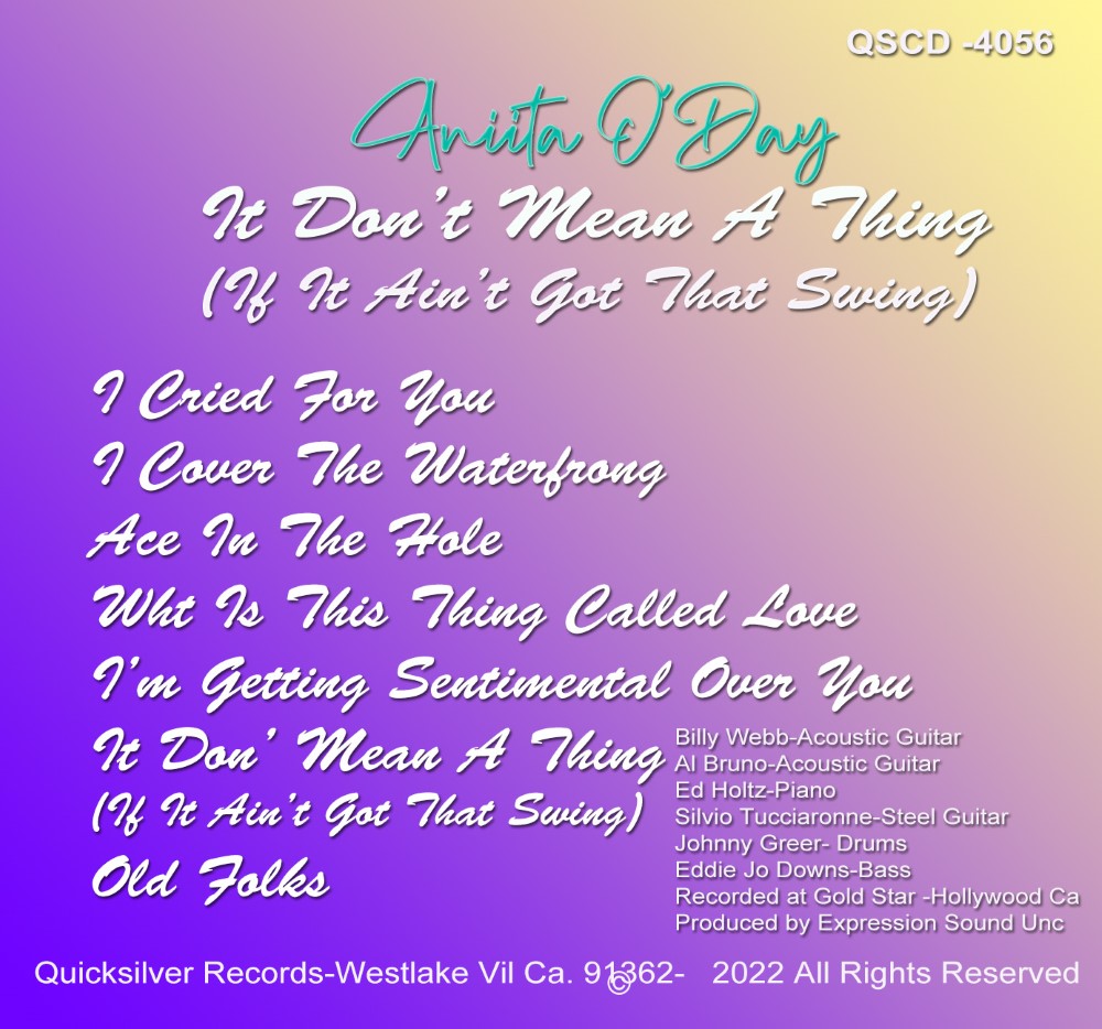 (image for) It Don't Mean A Thing (If It Ain't Got That Swing)