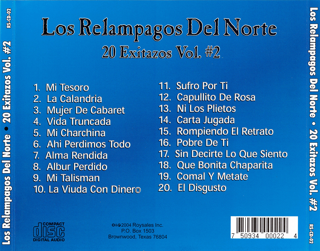 (image for) 20 Exitazos, Vol. 2