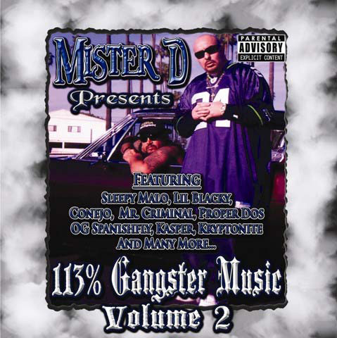 (image for) 113% Gangster Music, Volume 2